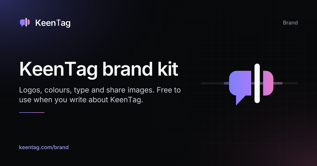 Brand kit, 1200 by 630 pixels